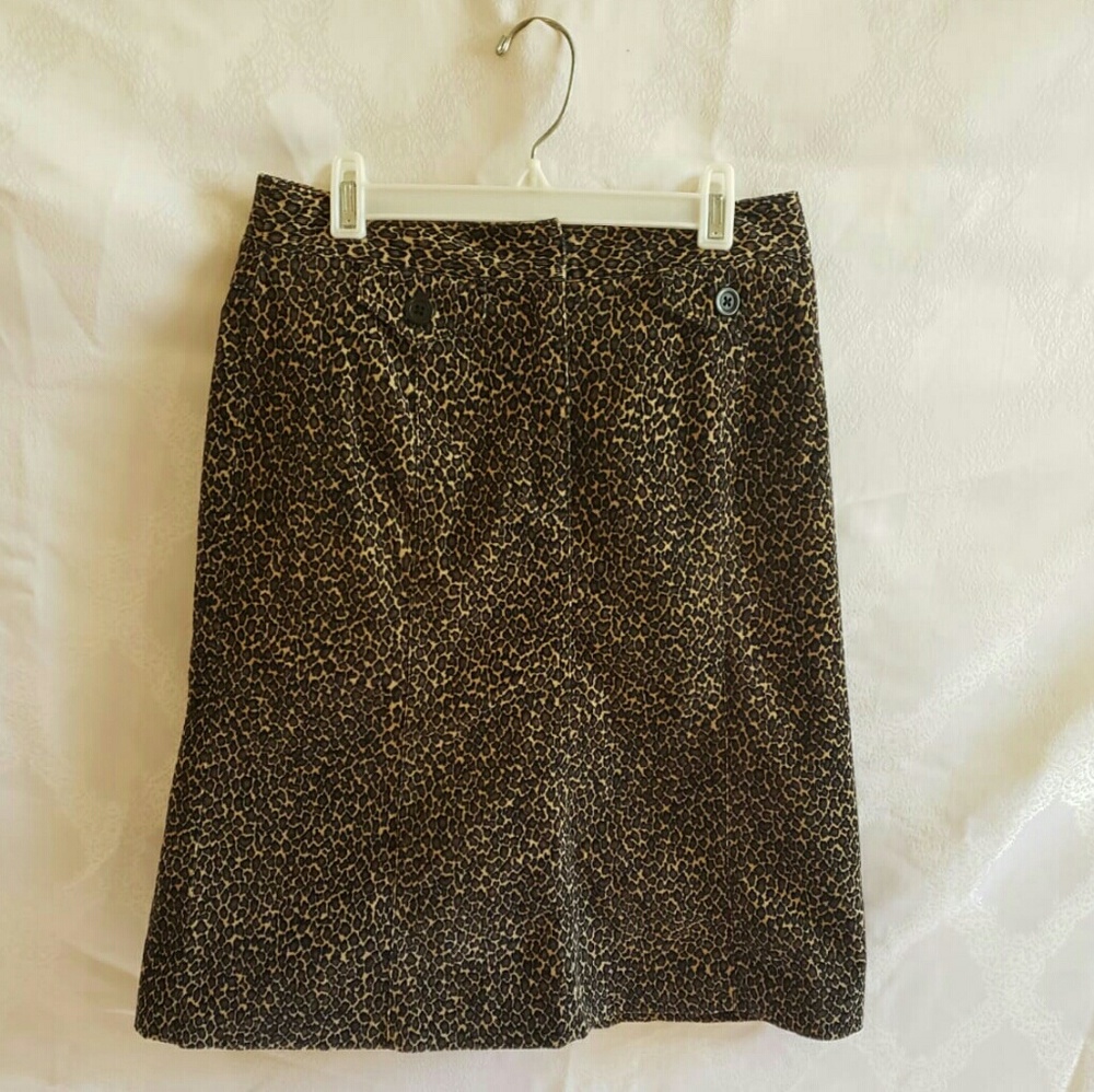 Cheetah Print Skirt !